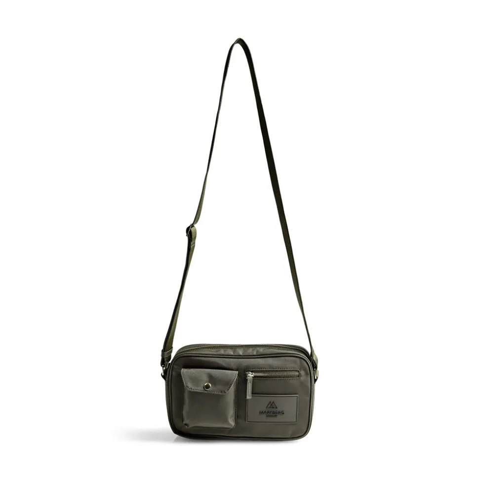 Darla Crossbody, Dark Olive/Gold