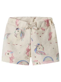 Darlinga Sweat Shorts, Peyote Melange, 98 cm