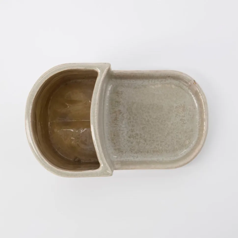 Datura Børste- & Sæbeholder, Grå