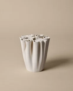 Dedali Vase, Off White