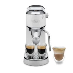 Dedica Duo EC890 Espressomaskine, White