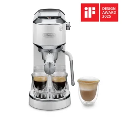 Dedica Duo EC890 Espressomaskine, White