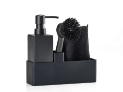 4-Dele Opvaskesæt, Sort