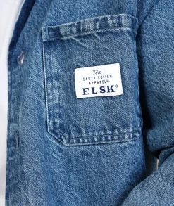 Denim Overshirt, Nineties Blue M