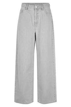 Denira Denim Jeans, Light Grey Denim, S