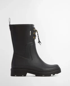 Devlin Mid Welly Gummistøvler, Black, 37