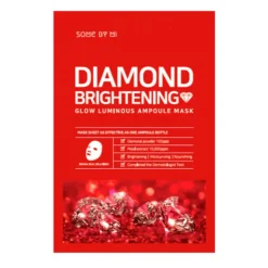 Diamond Brightening Glow Luminous Ampoule Mask, 1 stk