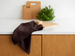 Diamond Viskestykke, Coffee Bean, 50x70 cm