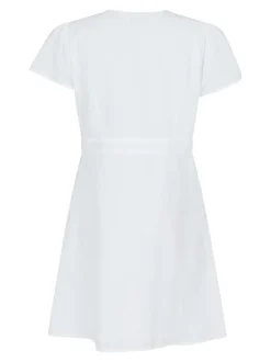 Diara Linen Kjole, Hvid, 40