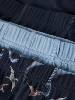 Dino 3-pak Boxershorts, Navy Blazer, 92 cm