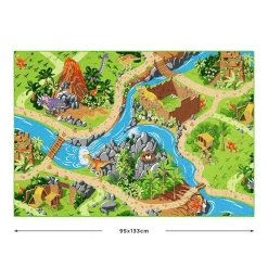 Dino Verden Legetæppe