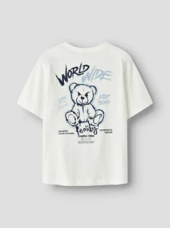 Dipo T-shirt, Cloud Dancer, 146-152 cm