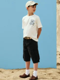 Dipo T-shirt, Cloud Dancer, 146-152 cm