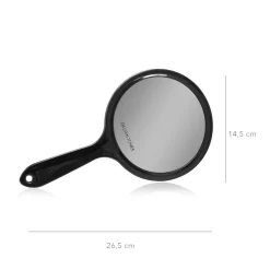 Dobbelt-Sidet Håndspejl, Sort