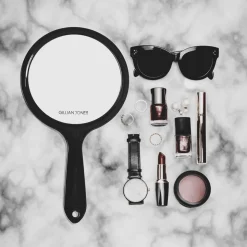 Dobbelt-Sidet Håndspejl, Sort