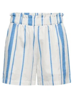Dorthea Shorts, Cloud Dancer/Blue, L