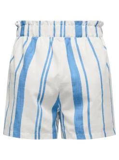 Dorthea Shorts, Cloud Dancer/Blue, L