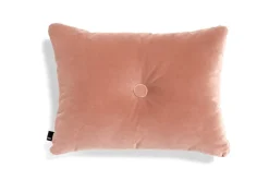 Dot Cushion Soft Pyntepude, Rose, 45x60 cm