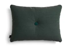 Dot Cushion Steelcut Trio Pude, Green, 45x60 cm