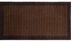 Dot Gulvmåtte, Cognac/Mørkebrun, 67x120 cm