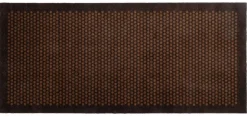 Dot Gulvmåtte, Cognac/Mørkebrun, 90x200 cm