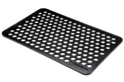 Dot Gummi Dørmåtte, Black, 40x60 cm