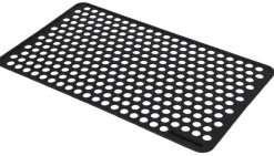 Dot Gummi Dørmåtte, Black, 45x75 cm
