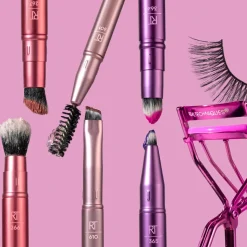 Double Time Brush + Lash Makeupbørstesæt