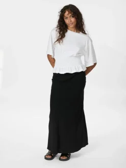 Dray Boxy Smock T-shirt, White, 36