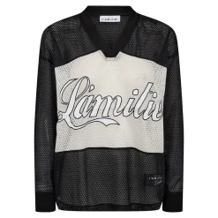 Drift Mix Logo Bluse, Black, L