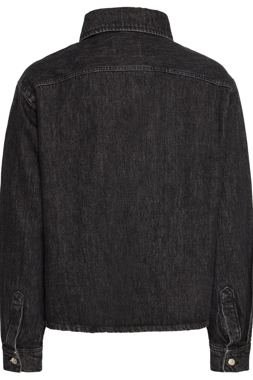 Drip Overshirt, Black Denim, L