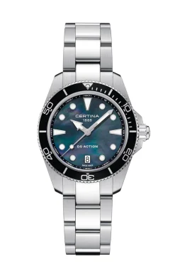 DS Action C048.210.11.121.00 Dameur, Blue/Black, 34,5 mm