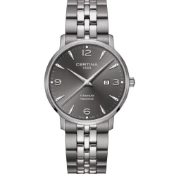 DS Caimano C035.410.44.087.00 Herreur, Grå, 39 mm