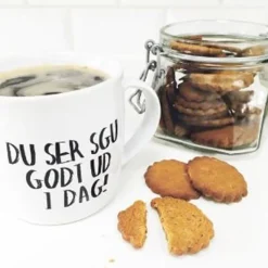 Du Ser Sku Godt Ud I Dag Krus, Hvid, 30 cl