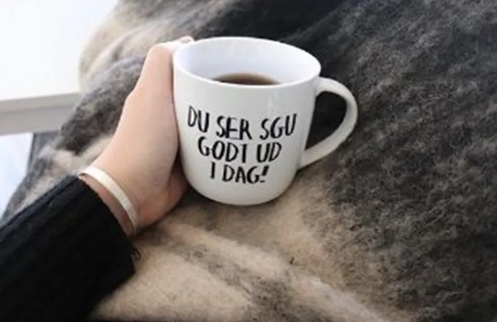 Du Ser Sku Godt Ud I Dag Krus, Hvid, 30 cl