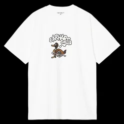 Duck Duck T-shirt, White, M