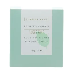 Duftlys, Aloe Vera & Sweet Mint