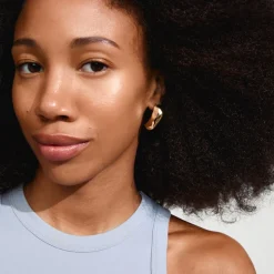 Dune Øreringe, Gold Plated