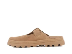 Dunelite Pyla Suede Mules, Dear Brown, 37