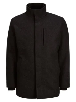 Dunham Uld Jakke, Dark Grey Melange, L