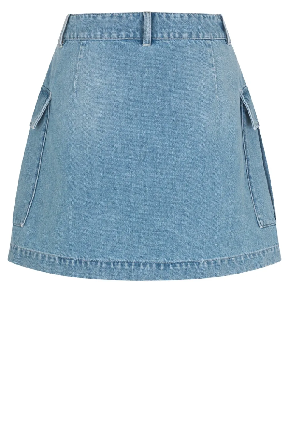 Dustine Mini Nederdel, Denim Blue, XL