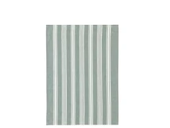 Eco Stripe Viskestykke, Green Bay, 50x70 cm