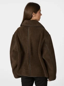 Edmund Teddy Jakke, Dark Brown, 36