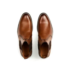 Eezy 315 Chelsea Støvler, Cognac, 46