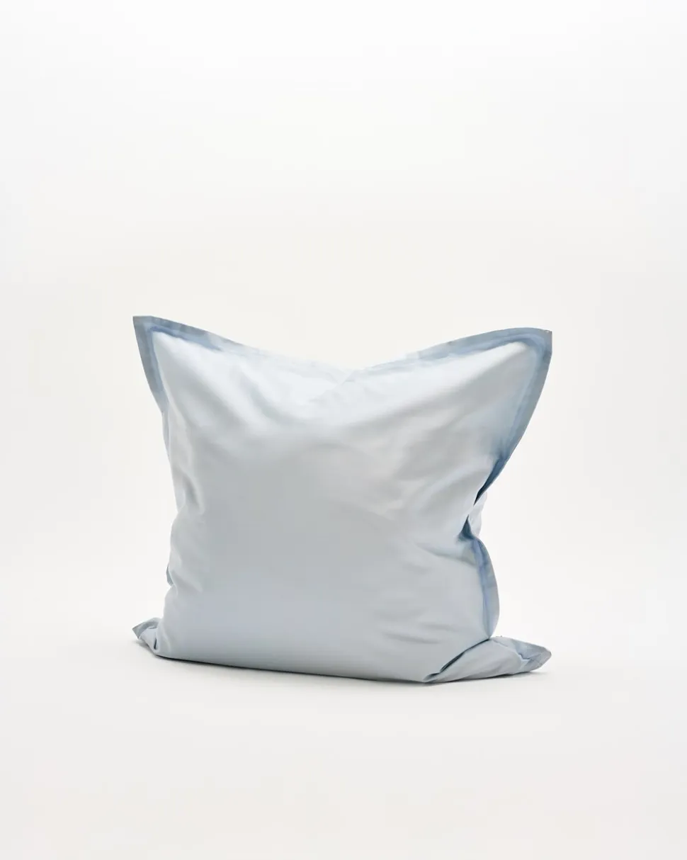 Egyptisk Bomuldssengetøj, Skye Blue, 140x200 cm