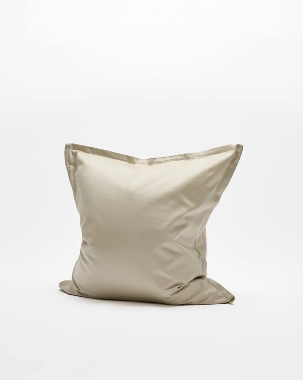 Egyptisk Bomuldssengetøj, Sand, 140x200 cm