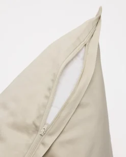 Egyptisk Bomuldssengetøj, Sand, 140x200 cm