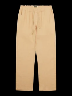 Eik Linen Bukser, Sand, L
