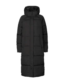 Ela Slit Jakke, Sort, M/L