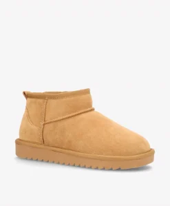 Elina Low Bamsestøvler, Camel, 39